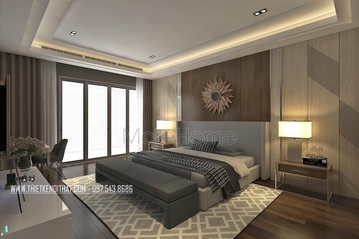 Thiết kế nội thất biệt thự Vinhomes Gardenia Mỹ Đình, Nam Từ Liêm, Hà Nội